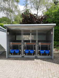 Mobiele Eenlingboxenstal Trio